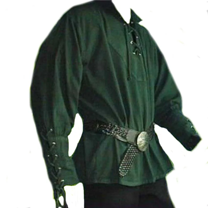 Chemise de Pirate Médiévale Homme – photo 5