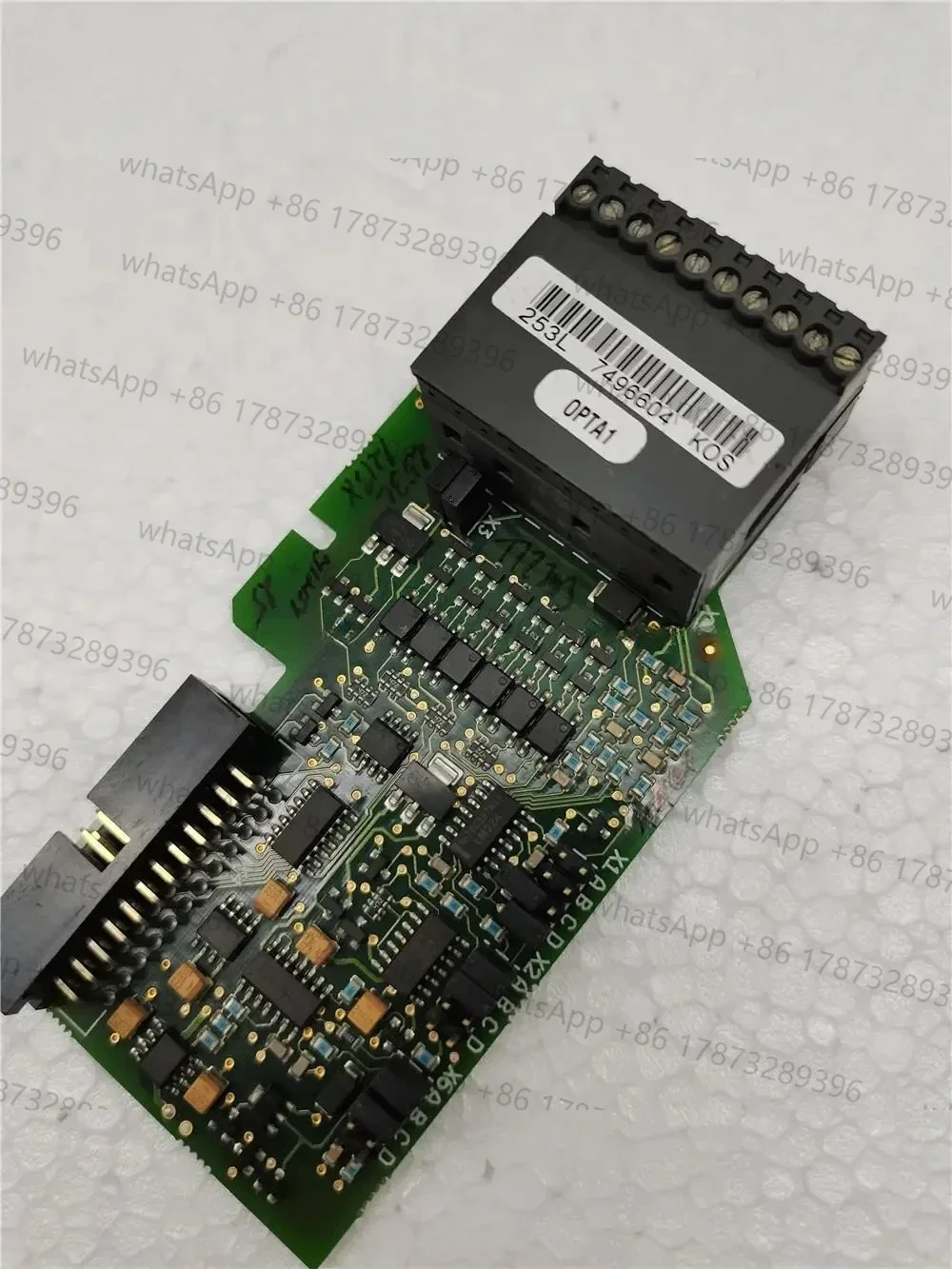 

OPTA1 and 253L and PC00253 VACON inverter control terminal teardown