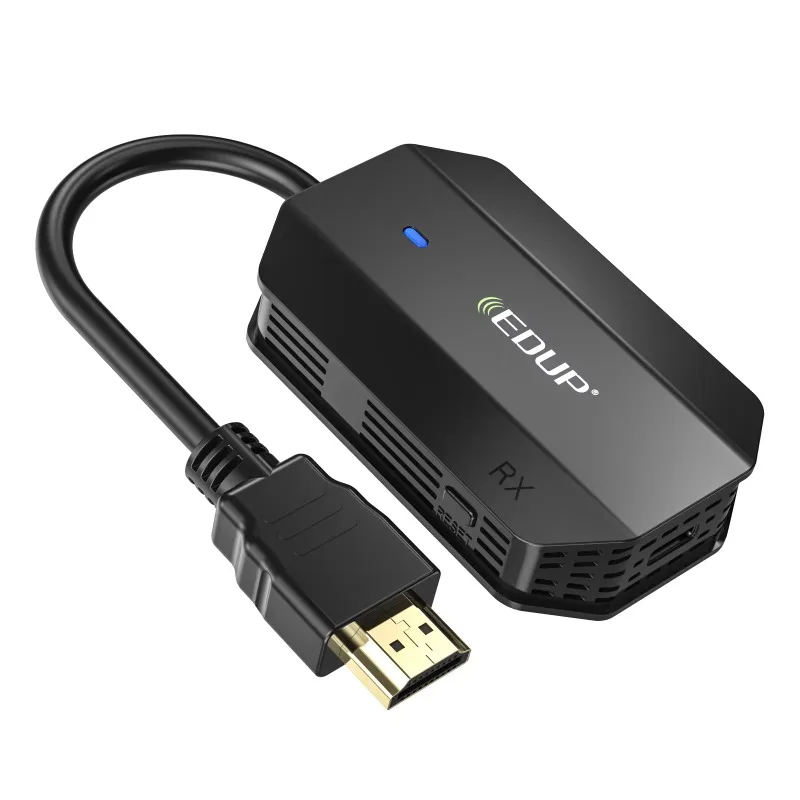 1080P Wireless HD Transmitter and Receiver HD Extender 30M Streaming Smooth Media Video/Audio/File for Laptop/PC