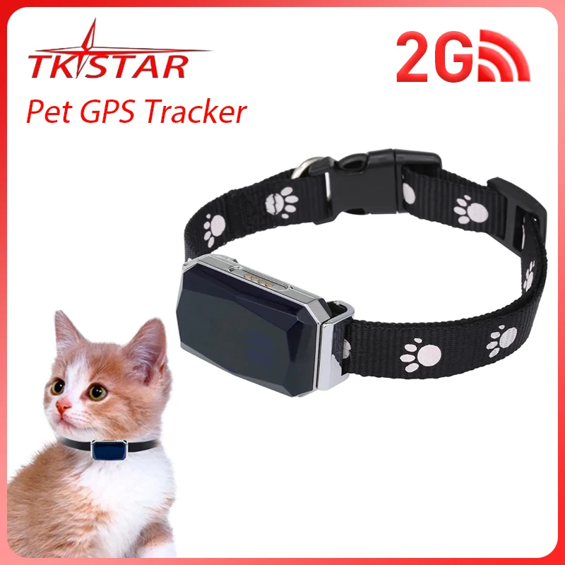 

New G12 Pet Dog GPS Tracker Waterproof Mini GPRS Anti-Lost Tracking Locator Safe Geofence For Cat Collar Voice Monitor Playback