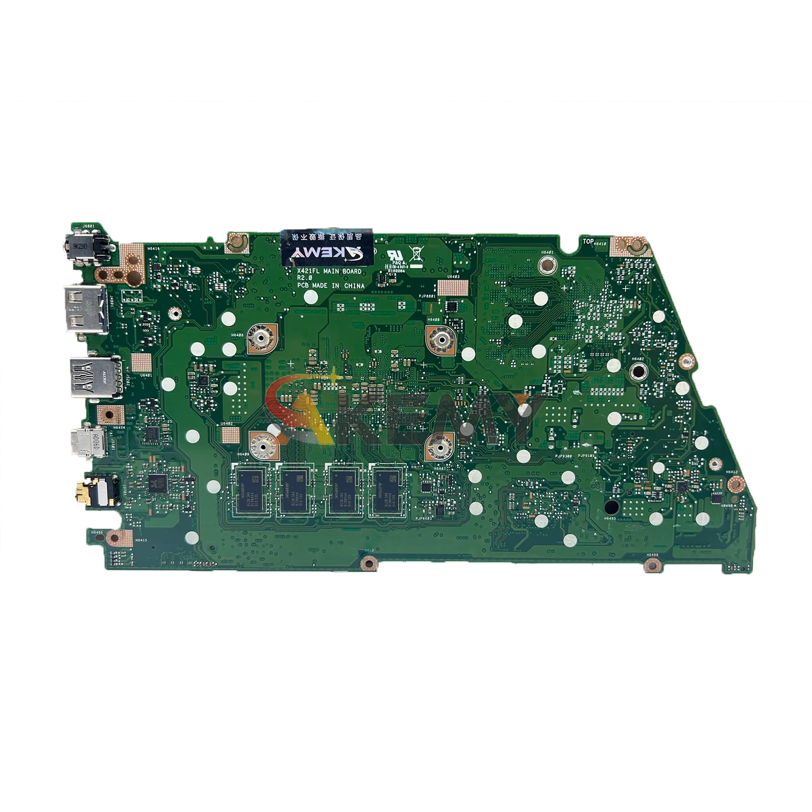 Placa base para ordenador portátil X421FA para ASUS X421FQY S5600F I421F X421FPY V4050F X421FAY X421FL X421FP X421F placa base de 10. a generación I3 i5 i7