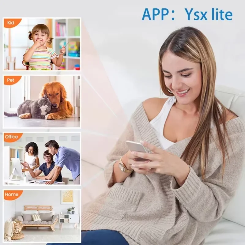 Xiaomi X5 Camera 1080P HD Wifi Wireless Night Vision Motion Detection Video Camera Home Security Camcorder Audio Video Recorder