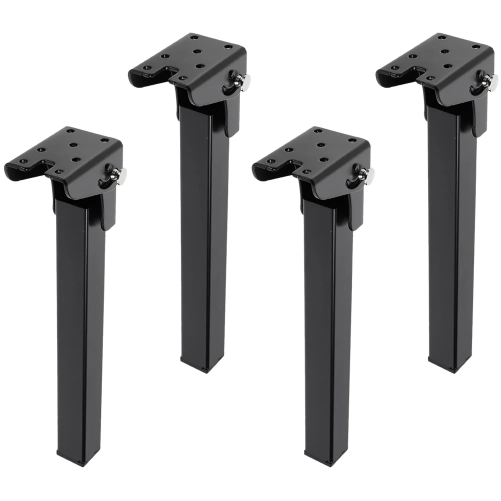 4 Pcs Fold down Table Hairpin Legs Folding Base Desk Heavy Duty Foldable Laptop Stand Office Desks
