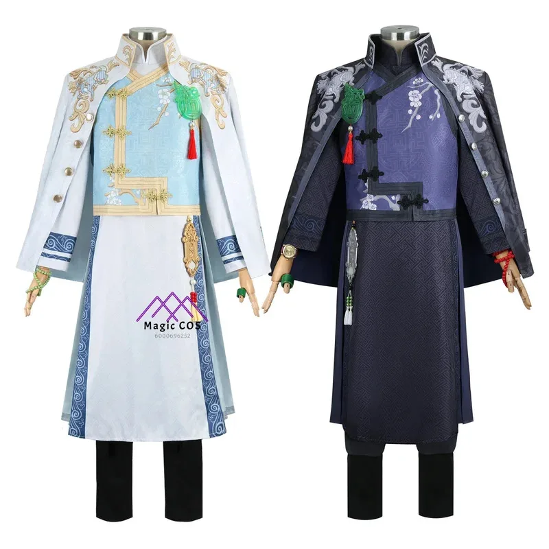 

White Guard and Black Guard Cosplay Costume Identity V Party Clothing Role Play Hot Sale Comic-Con with Wigs and Props for Coser