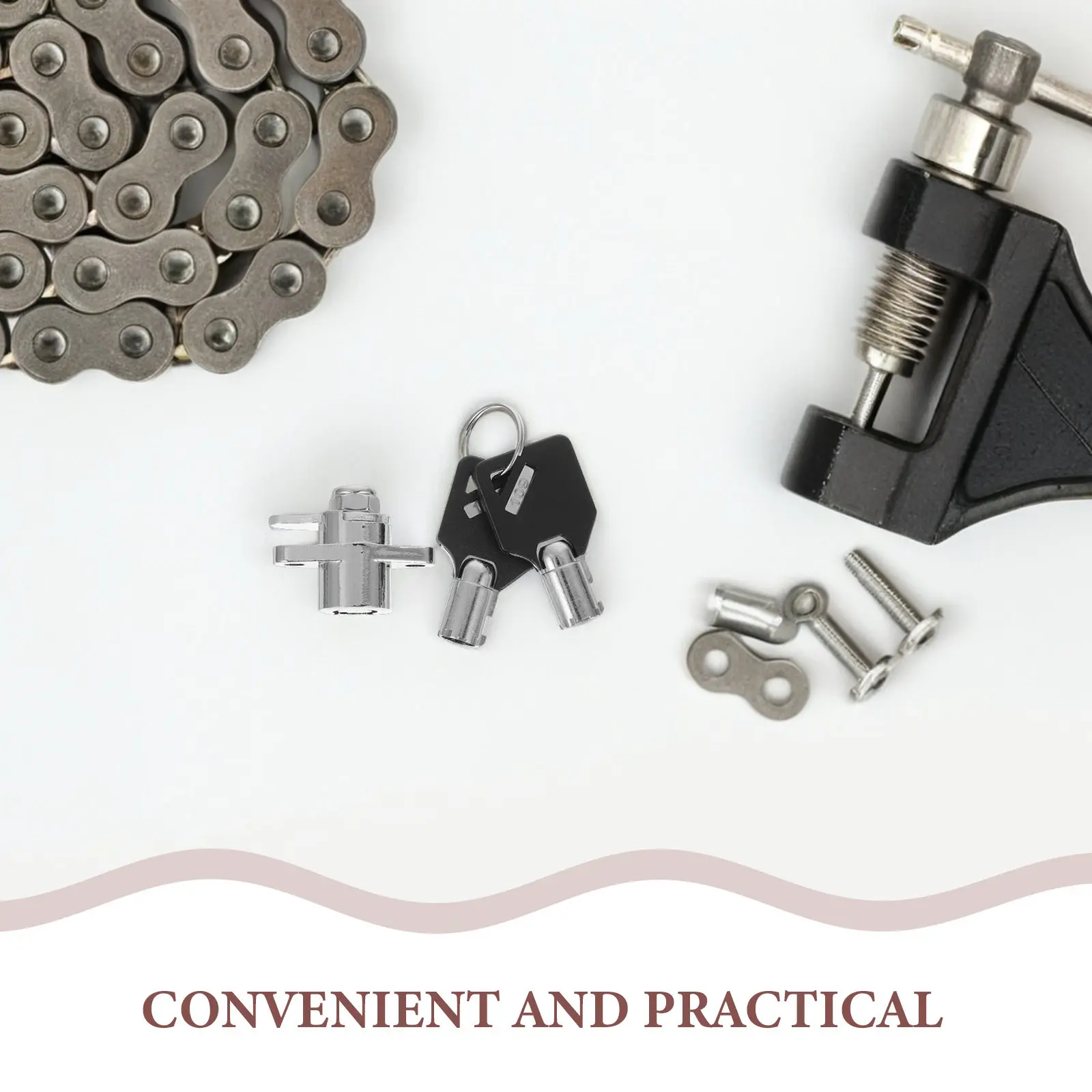1Set Metal Motorcycle Hard Saddlebag Locks Set Metal Construction For Motorcycle Garage Storage Keys Compatible