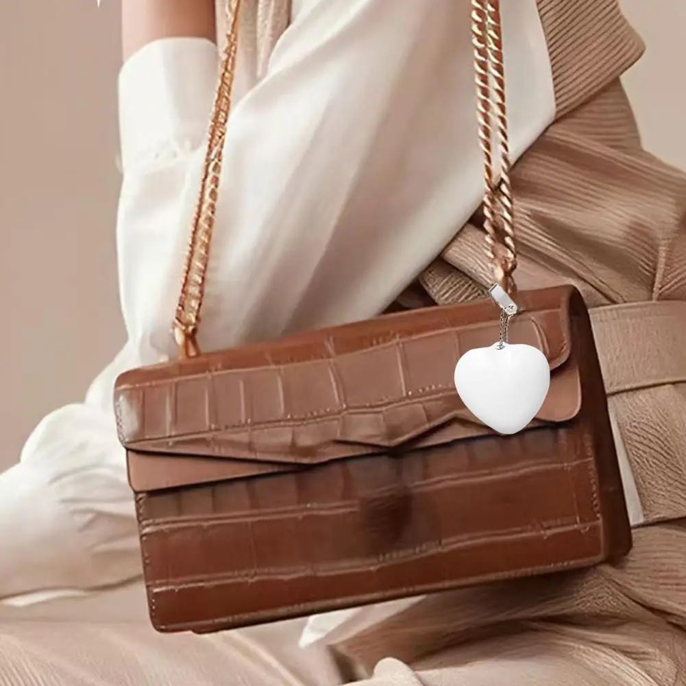 3-D Cute Heart Cat Claw Shape Touch Sensor Glowing LED Light Automatic Sensing Purse Keychain Creative Gift Night Light