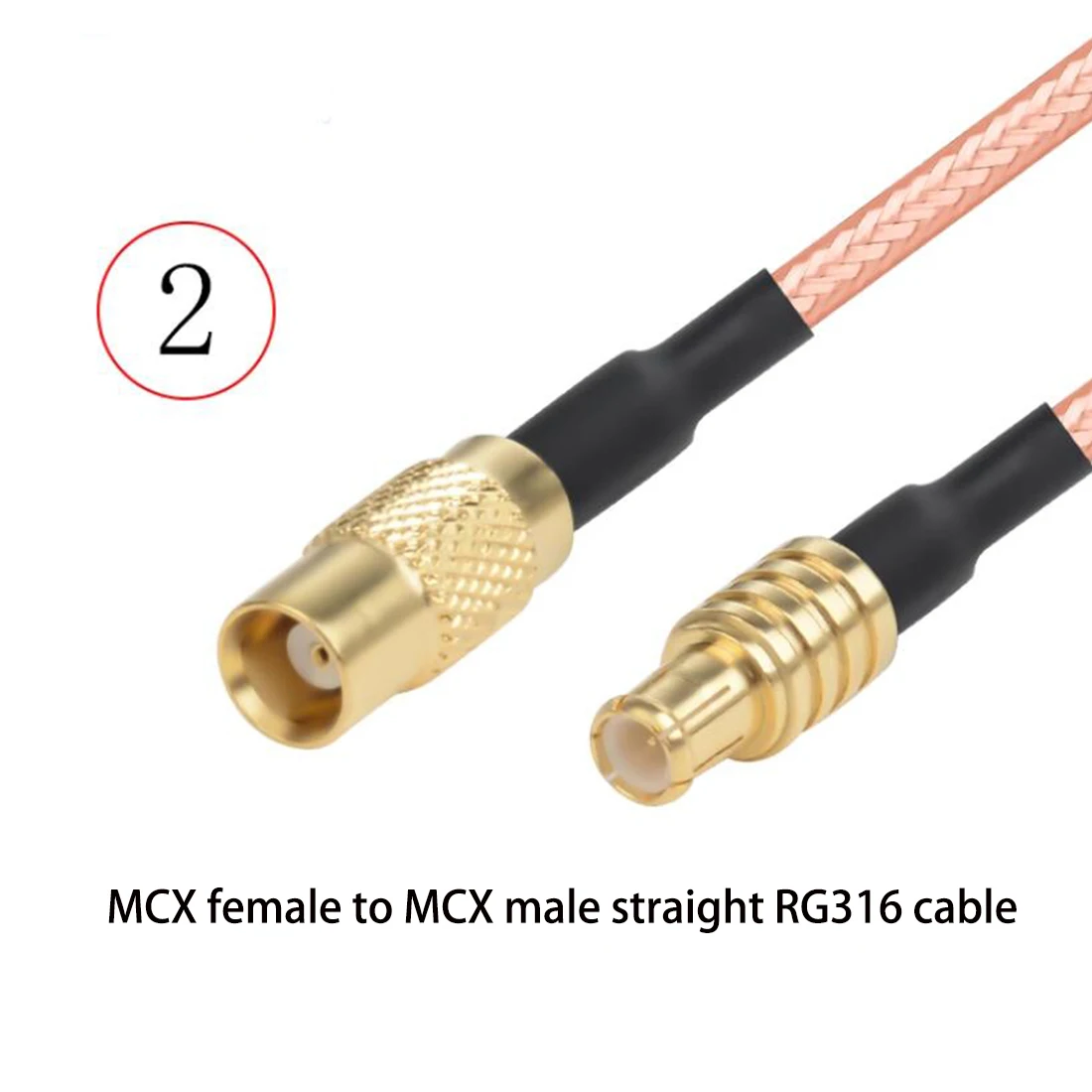 1PC MCX Male Female to MCX Plug Jack Straight Right Angle RG316 Cable Adapter 15cm/30cm/50cm for WIFI Wireless Modem