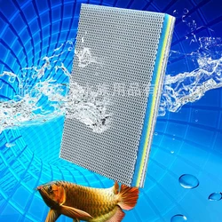 12D 15D Aquarium Fish Tank Filter Sponge No Glue Foam Biochemical Cotton Aquarium Filtration Accessories 30x40x2.5cm