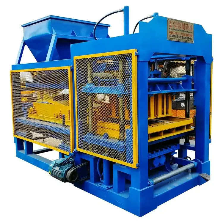 QTJ 6-15 full automatic hydraulic brick machine different sizes super quality brick machine automatic brick molding machine