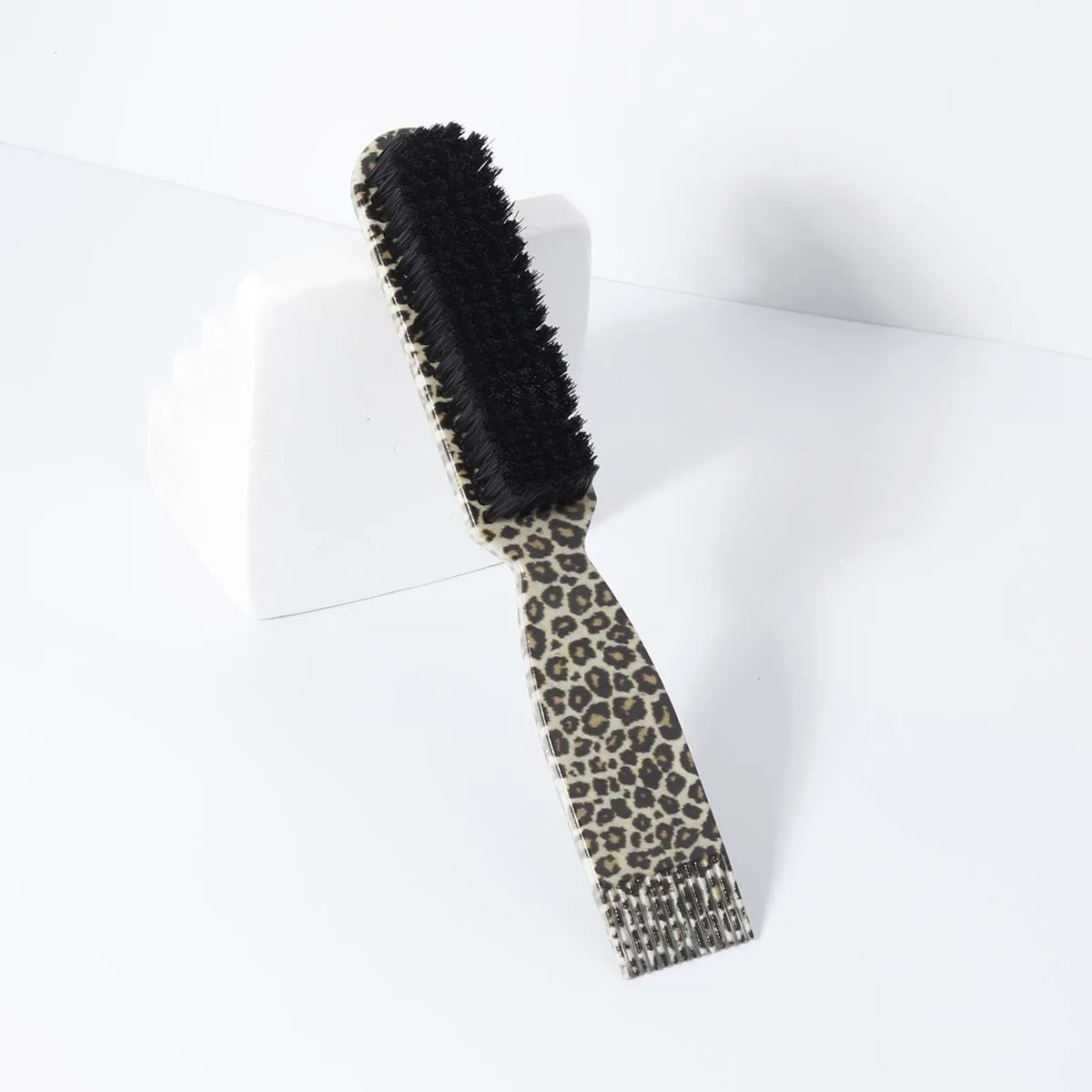 فرشاة إزالة غبار الرقبة لقص الشعر، أداة تصفيف الصالون لتنظيف اللحية، فرشاة حلاقة خاصة للشعر المستعار الحقيقي