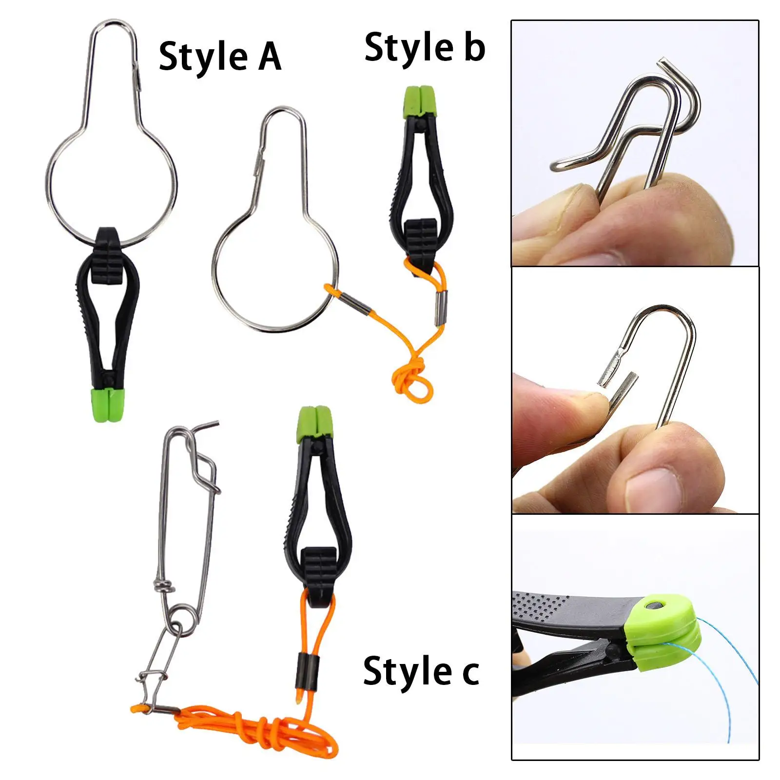 Snap Release Clip Easy Clip Snapper Line Release Weight Clip Adjustable Line Quick Release Lead Line Clip for Planer Board Kite