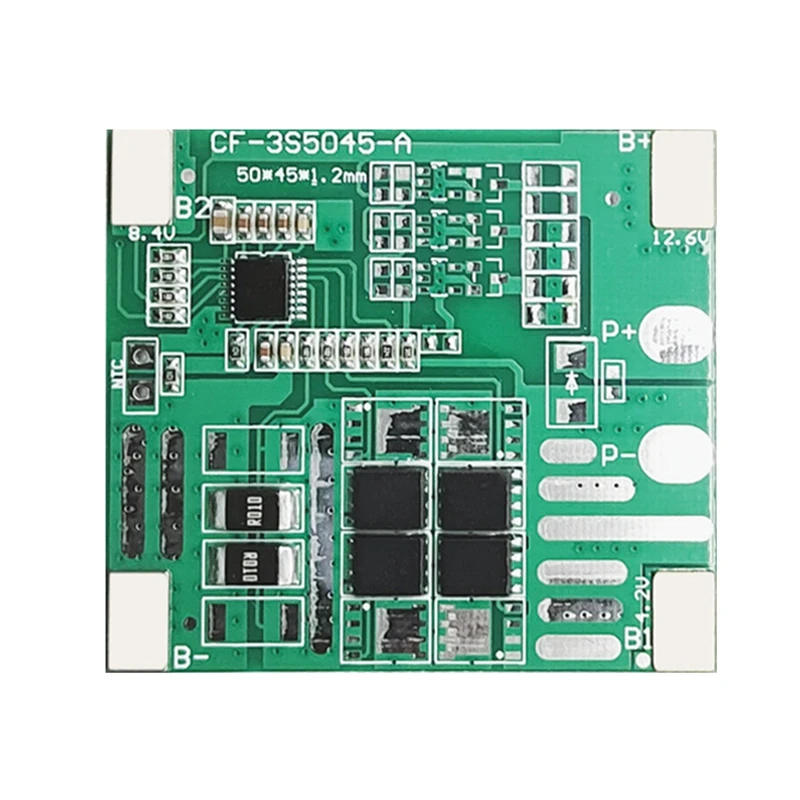 

Защитная плата 3S 12,6 в 12 А, защитная плата зарядного устройства литий-ионного аккумулятора 18650 для электрических инструментов, защитный модуль