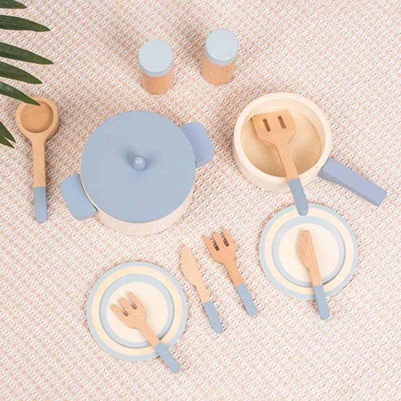 ままごと料理ごっこ遊び用リアルなキッチン食器 Gi 15UB