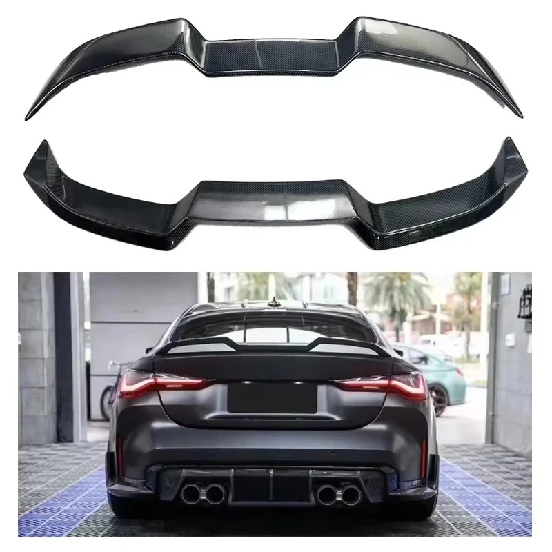 

Dry Carbon Fiber Rear Trunk Spoiler Tail for G80 M3 V Style Upgrade Boot Spoiler