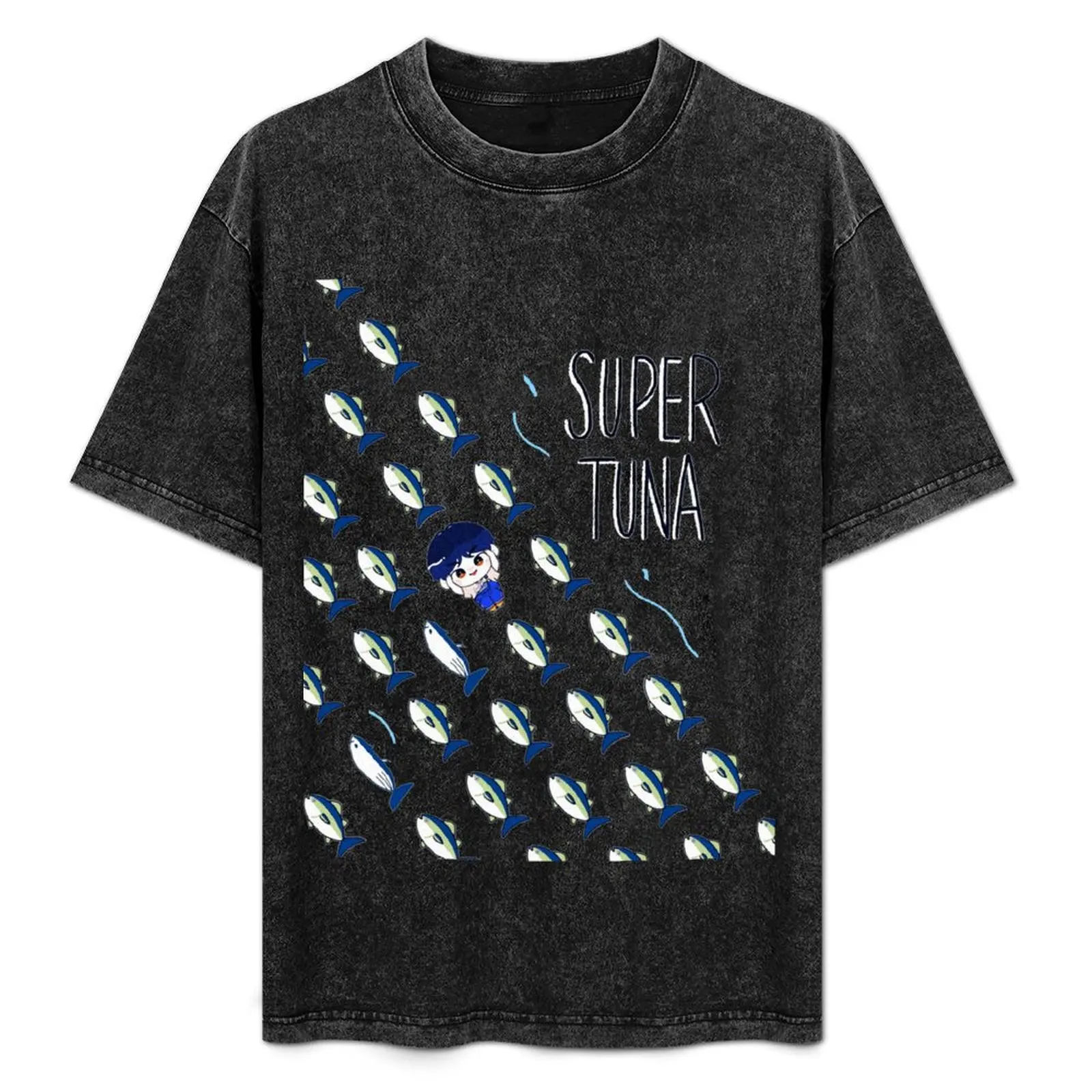 Super Tuna Go for it Seokjin Super Tuna Tshirt T-Shirt anime tshirt plain t shirts for men cotton