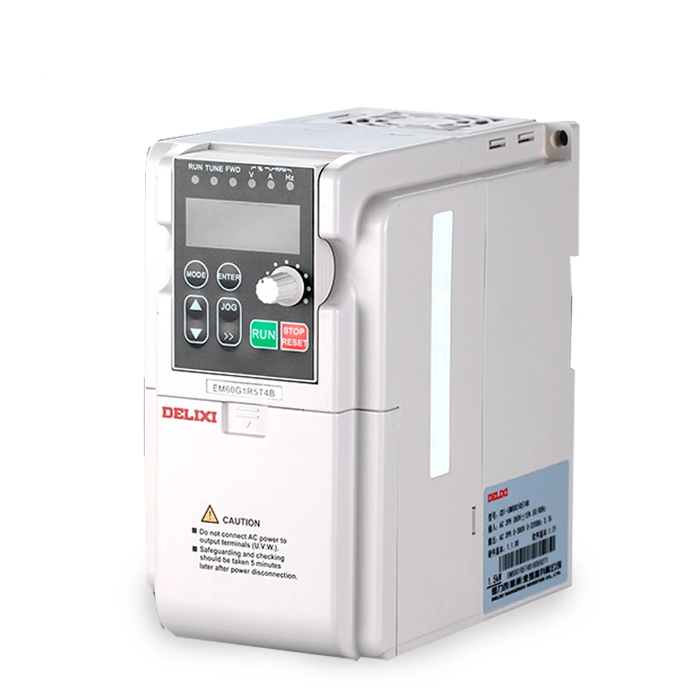 Series EM60 variador de frecuencia para motor monofasico 1.5KW 2h 220V 1 phase frequency inverter