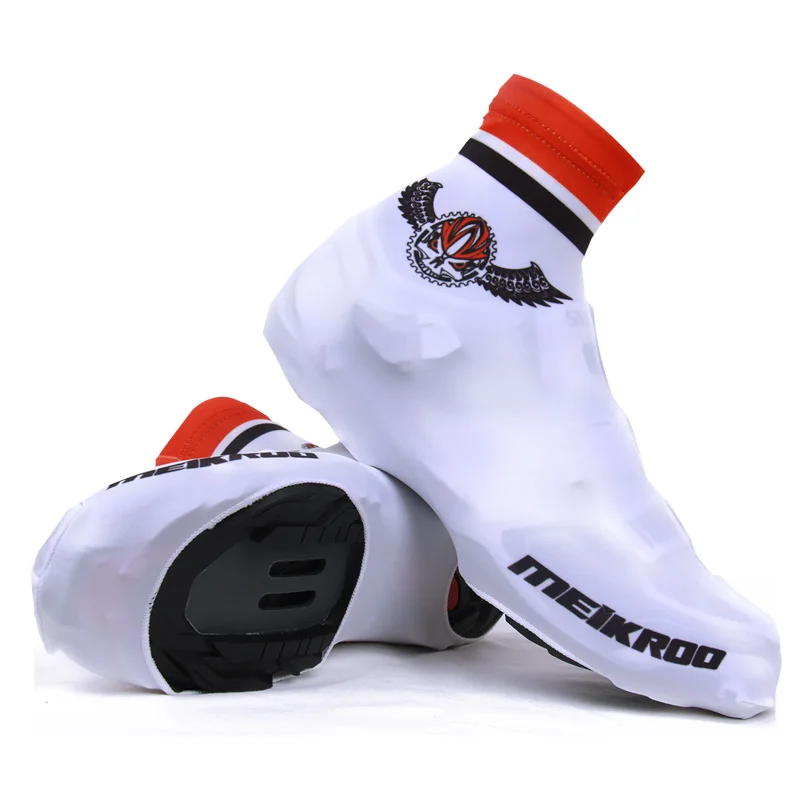 Meikroo Cycling  Shoe Covers Bike Team Pro Summer  Spandex Overshoes  Windproof Bicycle Protective Shoe Sleeves