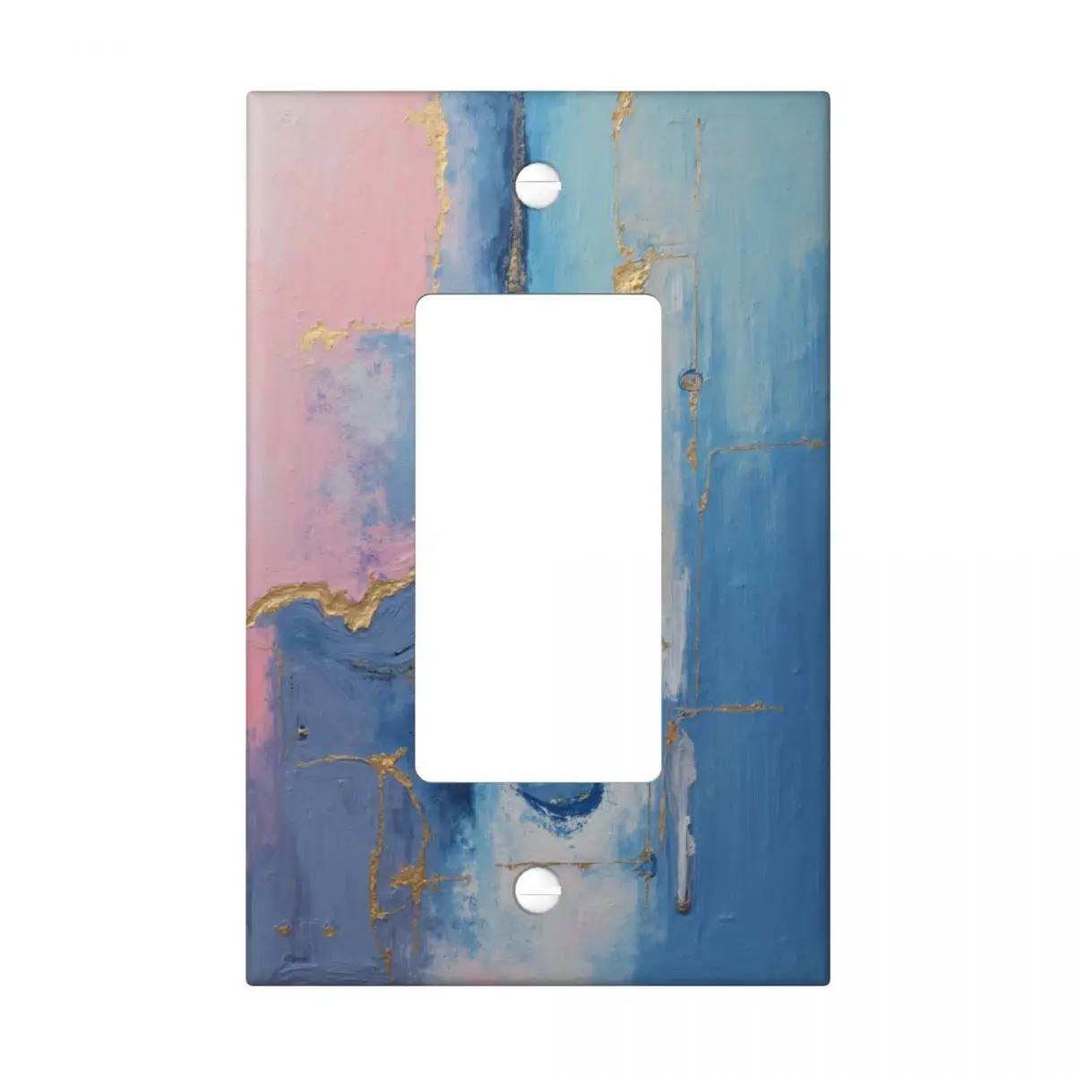 

Художественные тарелки, крышка настенной панели, крышка выключателя освещения настенной панели США, роскошный дизайнер платы выхода, 1 переключатель группы