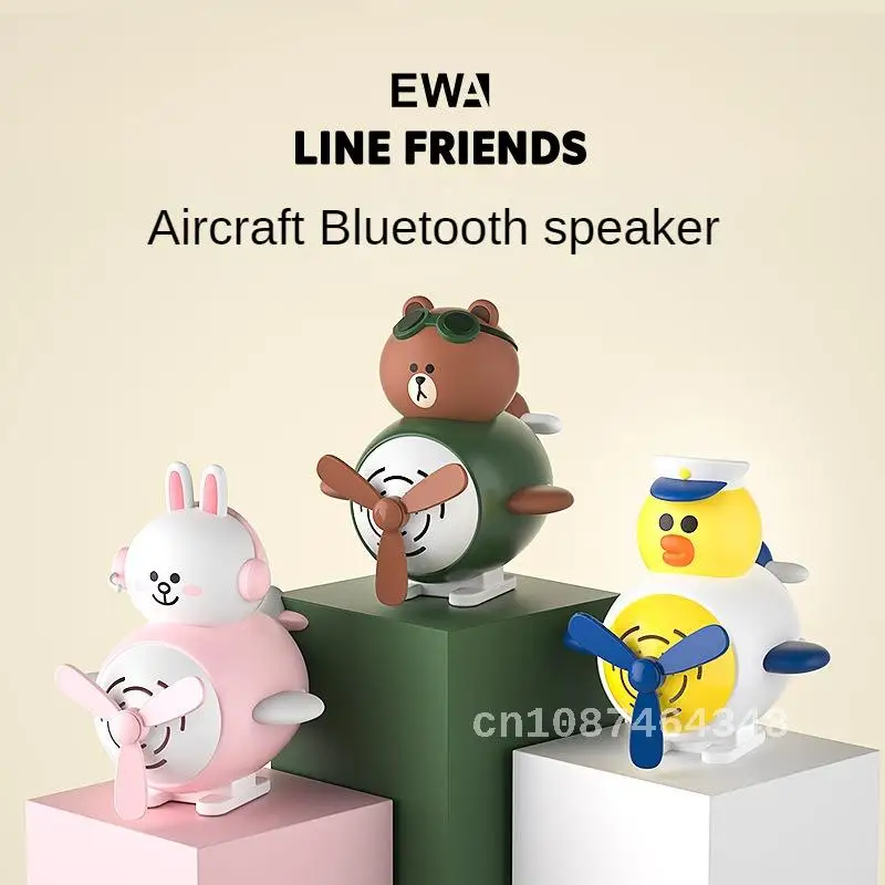 

EWA A12 Bluetooth Speaker Creative Design Pilot Gift Decoration Children'S Fun Mini Creative Gift Wireless Computer Speaker