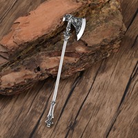 Viking Odin Battle Axe Hair Stick Hairpin Fork – Nordic Norwegian-style Women Hair Accessories  Fusing Norse Essence Chic Design
