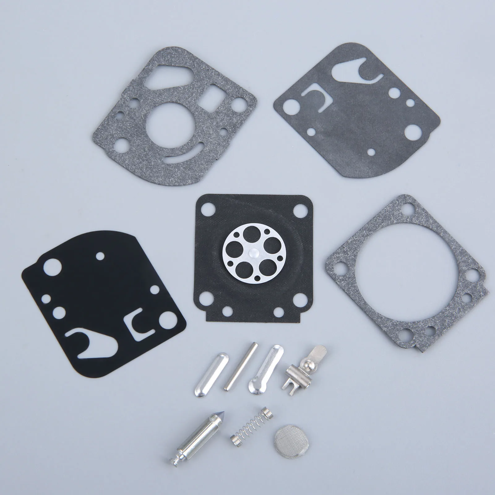 Carburetor Carb Rebuild Gasket Kit Fit for Homelite String Trimmer Blower ST155 175 285 HB180 BP250 Replace for ZAMA RB-20