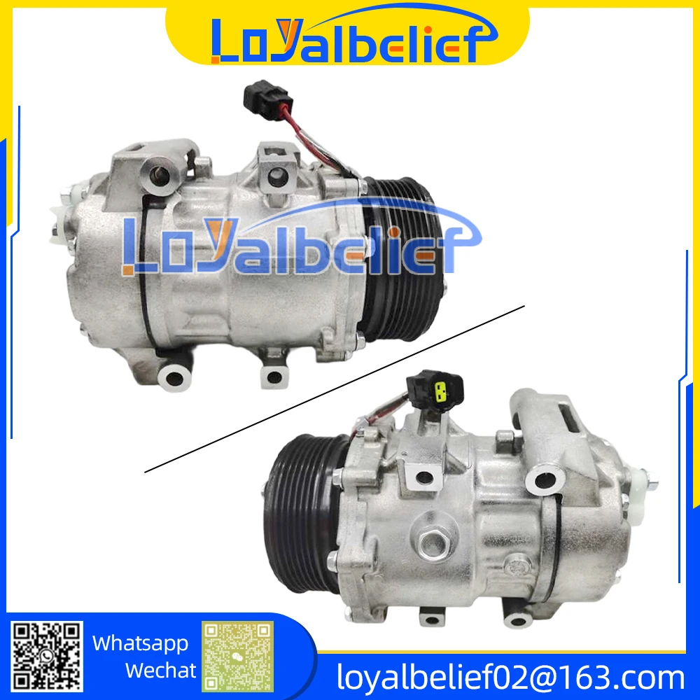 Compressor AC 12V SD7V16 para CHERY Tiggo 5 7 2013-2017 1.5 0318605859 T21-8103010BA 0274611759 18651