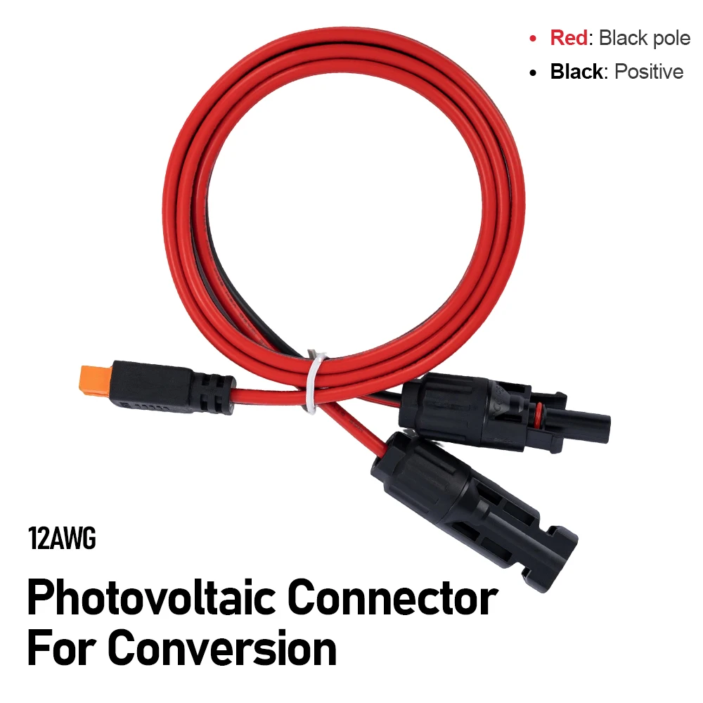 

XT60 Connector 10AWG Heavy Duty Solar Panel Extension Cable for Lithium Battery RV Drone RC