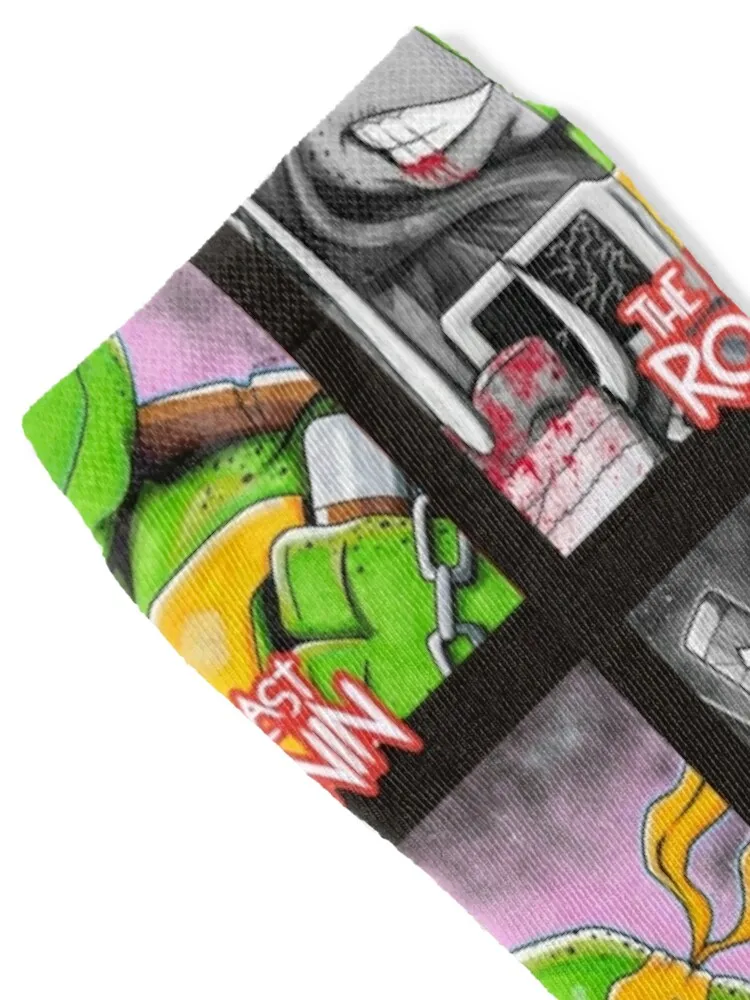 LAST RONIN TURTLE H Socks cartoon Stockings Crossfit football Woman Socks Men's