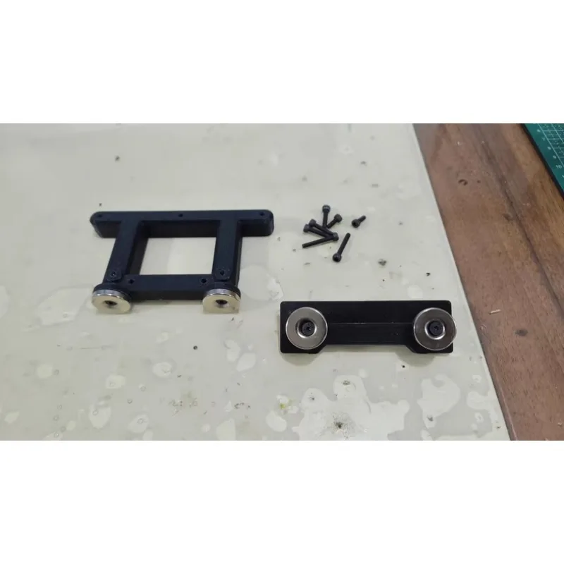 CK5811 1/7 Wrangler RC Crawler Magnetic Body Mount Kit – No-Drill Upgrade for Wrangler RC Car Body Shell Mounting System view 2