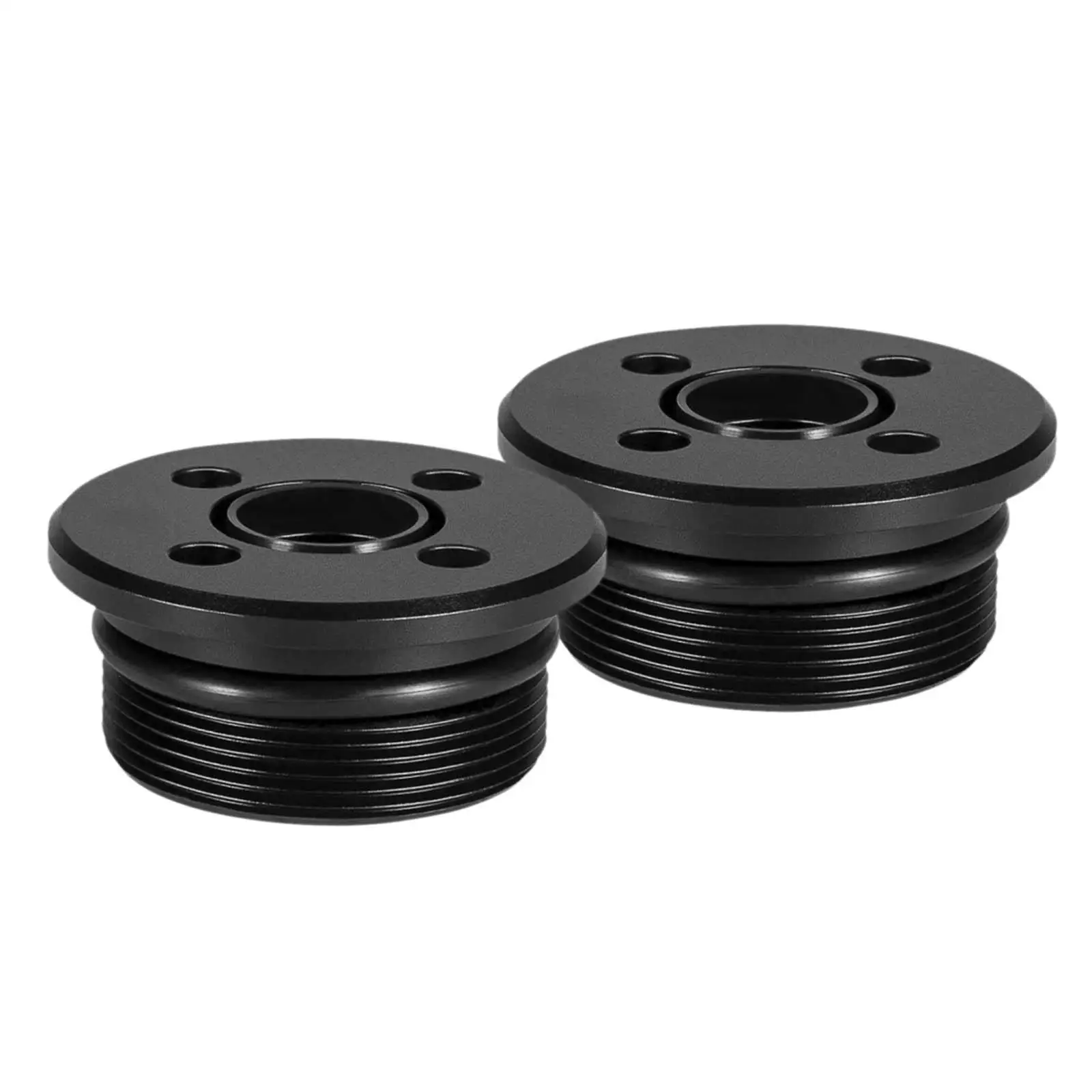 Tilt Trim End Cap for Outboard Motor Black Metal Replacement Part Fits Showa Assembly for 2 and 4 Stroke Engines