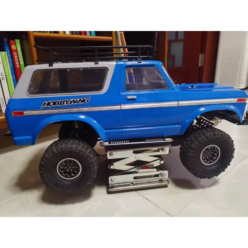 Symulowany model samochodu Stół do naprawy Stół podnośnikowy do samochodu gąsienicowego 1/10 RC SCX10 TRX4 Łatwy w sterowaniu KM Ruitai Naughty Dragon