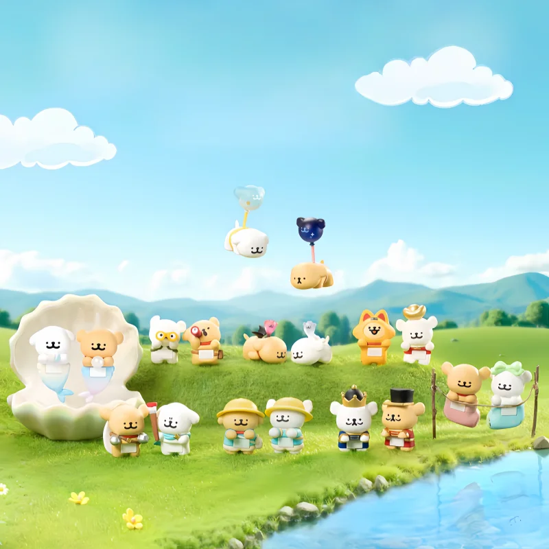 

Мальтийская слепая сумка, мини-серия, интересная линия, фигурка головы щенка, аниме, периферийная ручная модель, настольная декоративная кукла, подарок для девочки