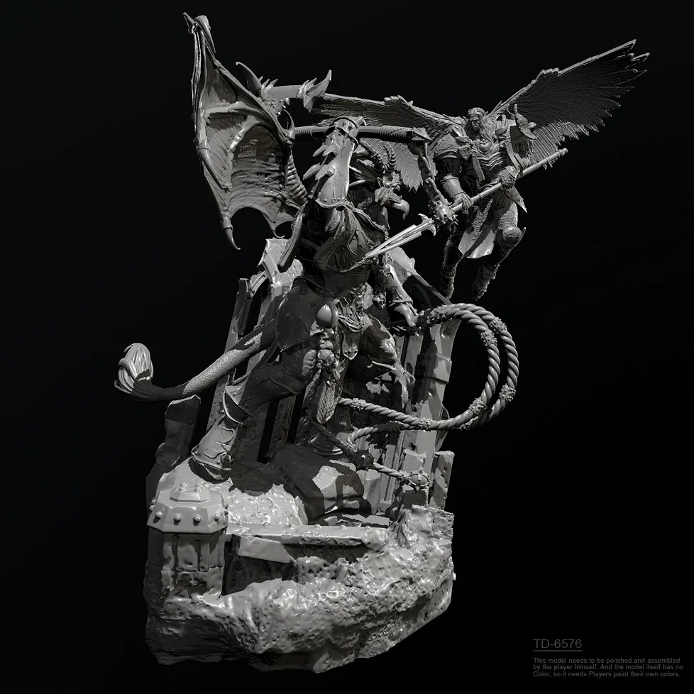 Resin model kits figure colorless and self-assembled（3D Printing ）TD-6576/3D