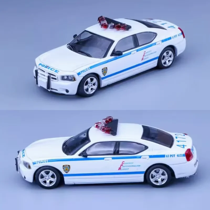 

Rollin литой под давлением масштаб 1/64, 2008, зарядное устройство, полицейский сплав, модель автомобиля для взрослых и детей, коллекционные сувениры для мальчиков, подарки, статическое шоу