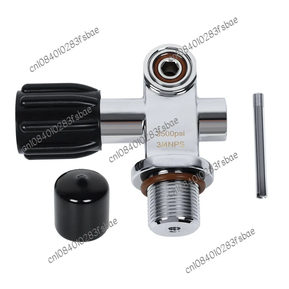 

High Pressure Gas Cylinder Valve Diving Valve G3/4 Carbon Fiber Bottle Valve Din/Yoke Dual-Use