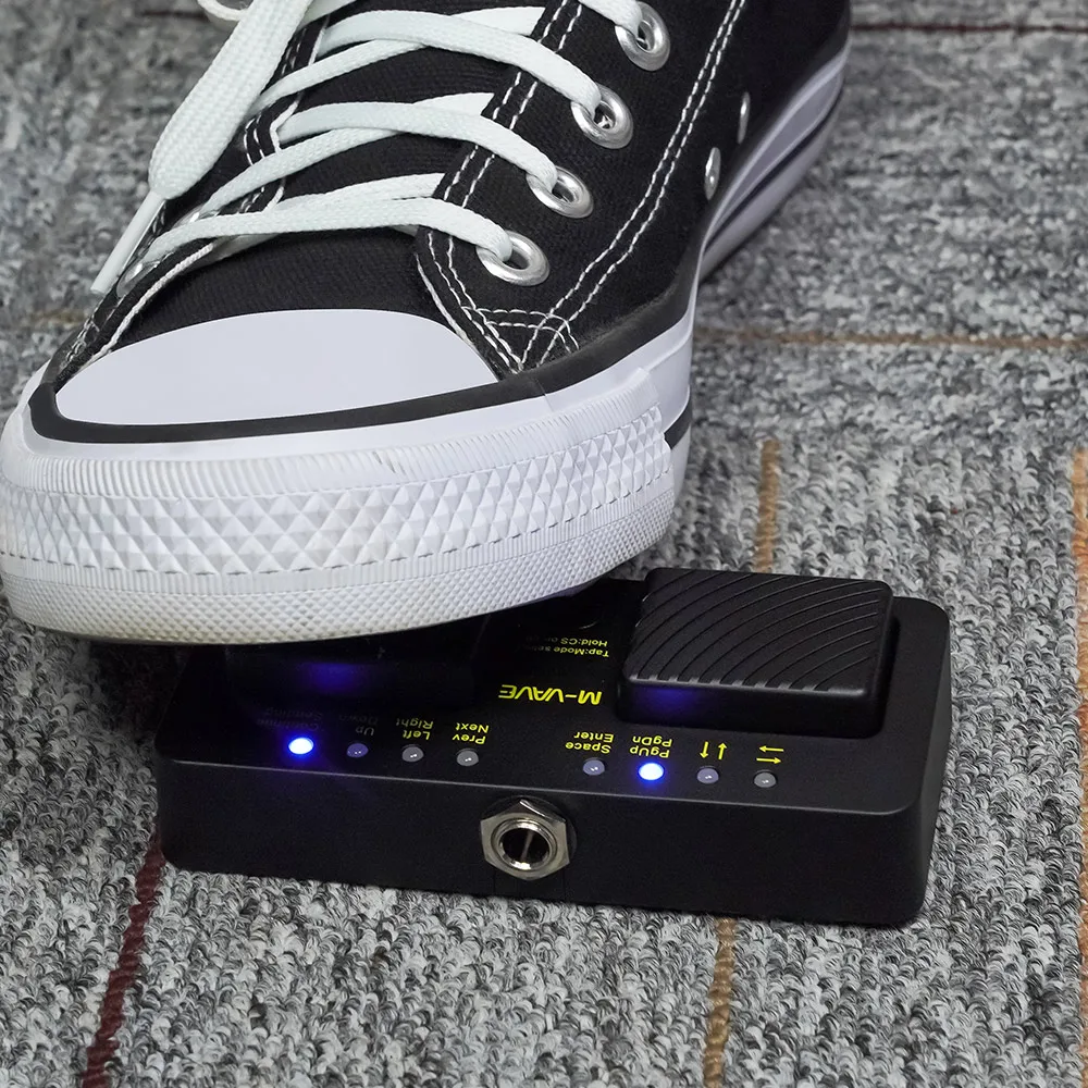 M-VAVE Cube Turner Pro sans fil Bluetooth Turner Page pédale silencieuse USB Rechargeable pour iPad iPhone tablette téléphone intelligent