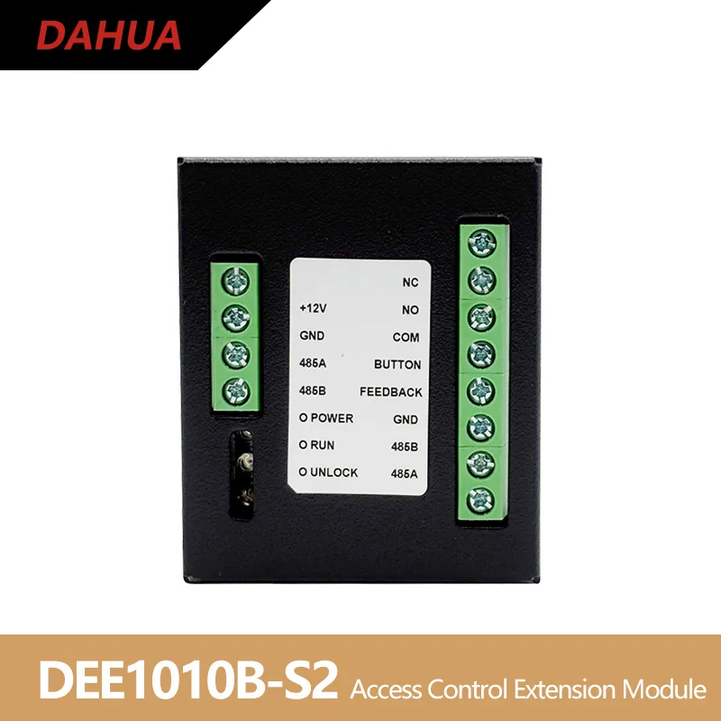 

Dahua DHI-DEE1010B-S2 Access Control Extension Module Work with Access Control Terminal & Door Station RS-485 Lock Control DC12V