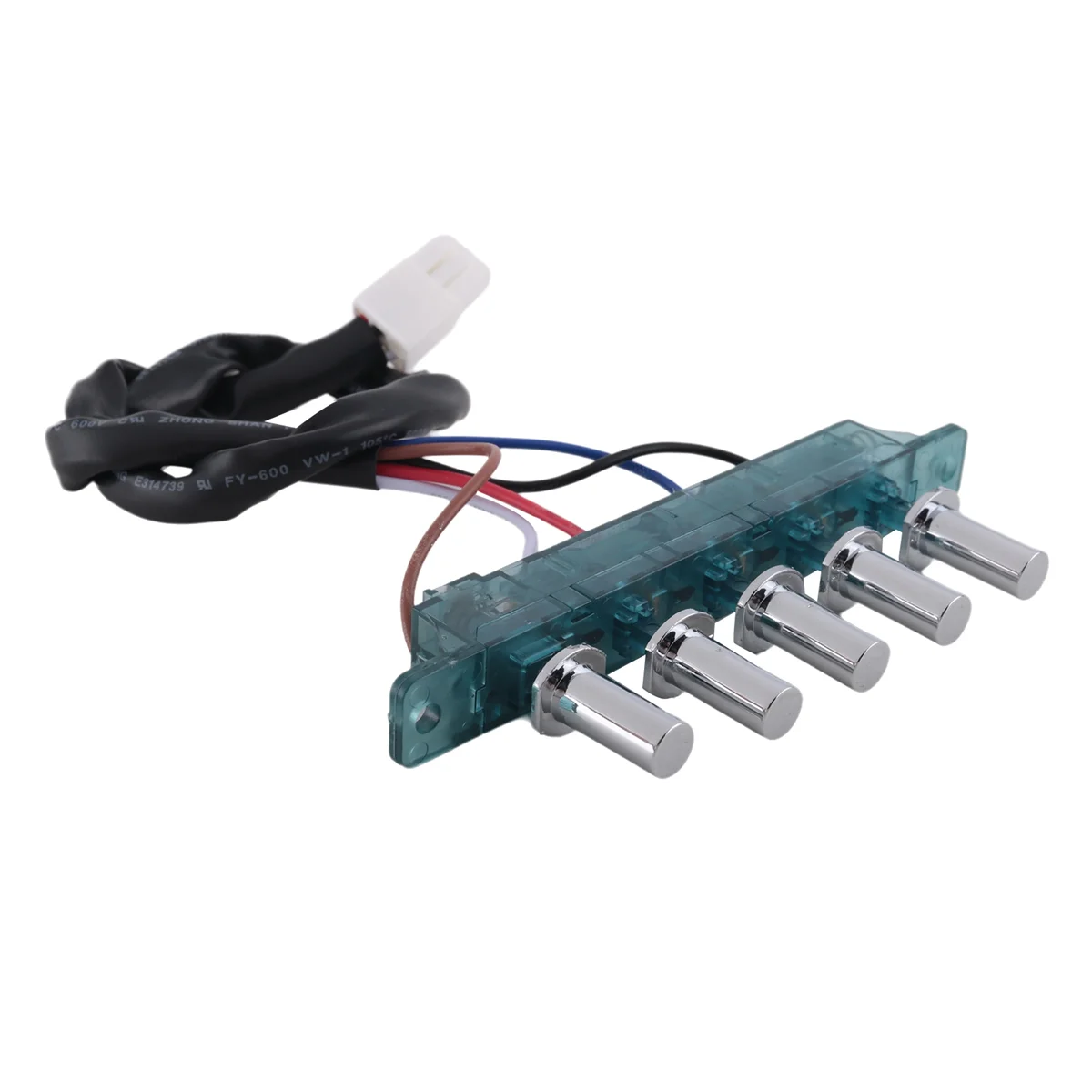 Faixa Hood Teclado Switch Control Board Painel, 5 Botão Switch Controller, 1 Peça