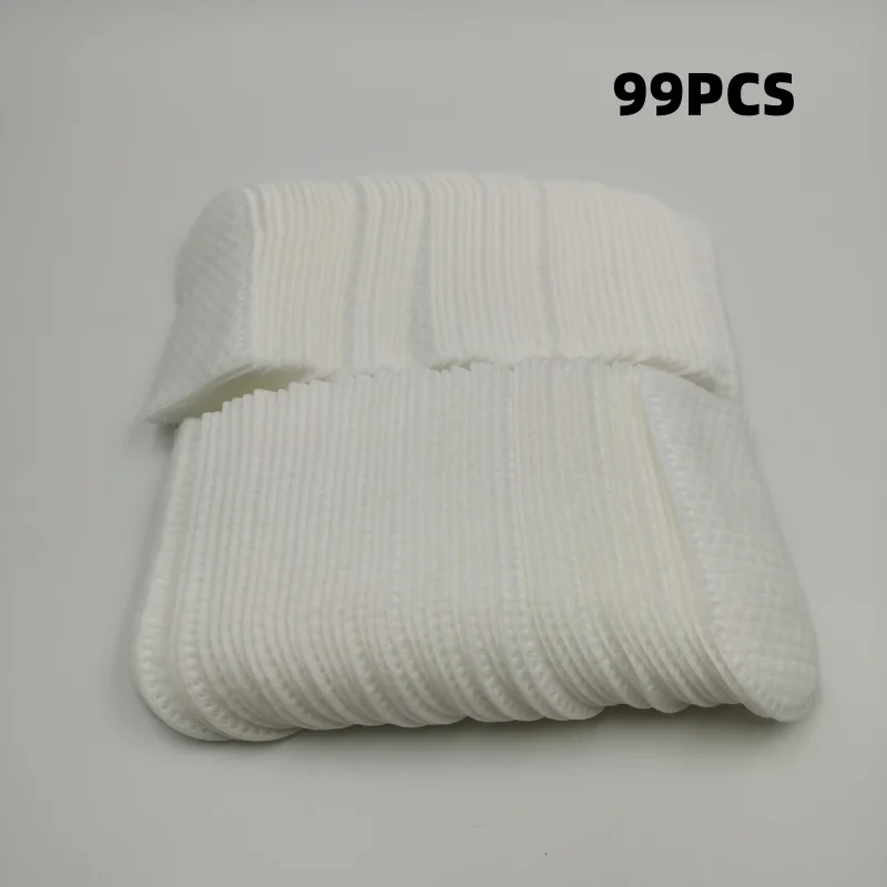 99Pcs Disposable Pet Finger Wipes for Dogs Cats, Teeth Cleaning Tartar Removal, Ear Care & Fresh Breath Pet Grooming Wipe