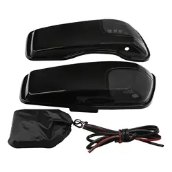 Motorcycle Saddlebag Lid Speaker Grill For Harley Touring Road King Road Glide Street Glide Electra Glide 2014-2023