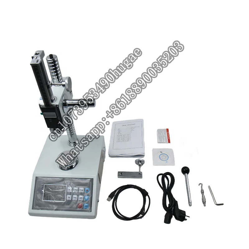 Digital Spring Load Testing Machine for Auto Dynamometer with LCD Display Tension Compression Tester Electronic Power Supply