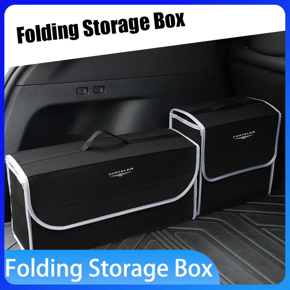 

Car Storage Bag Folding Travel Tidying Box Trunk Tools Case For For Chrysler 300c Voyager Town Country Grand Voyager PT Cruiser