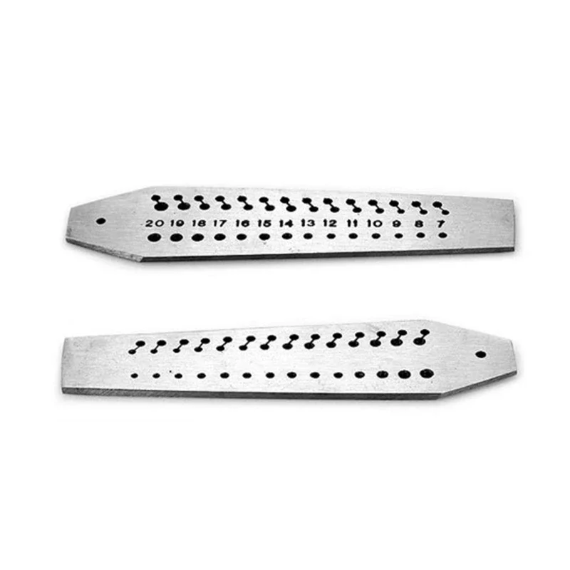 Imagem -03 - Reparação de Jóias para Relojoeiros Tap And Die Mini Micro Screw Plate Grupo Ferramenta de Relógio de Aço 14 Pcs 0.72 mm 15 Pcs
