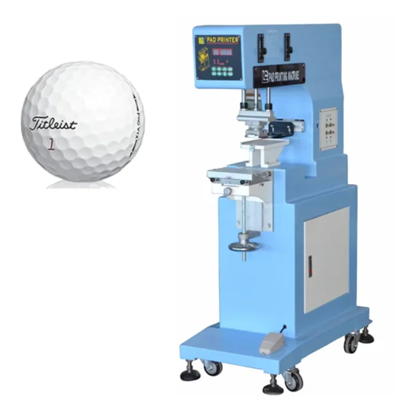 1 Color Pen Golf Ball Toy Led Bulb Pad Printer Tampografia Machine PVC pipe Pad Printing Machine