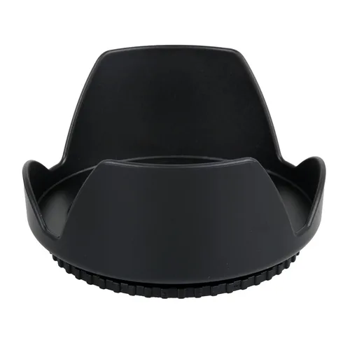 Imagen 2 del producto 10 piezas de parasol para lente de cámara, montaje de rosca de 40.5/49/52/55/58/62/67/72/77/82 mm para lentes Canon, Nikon, Sony, Pentax, Tamron, Sigma