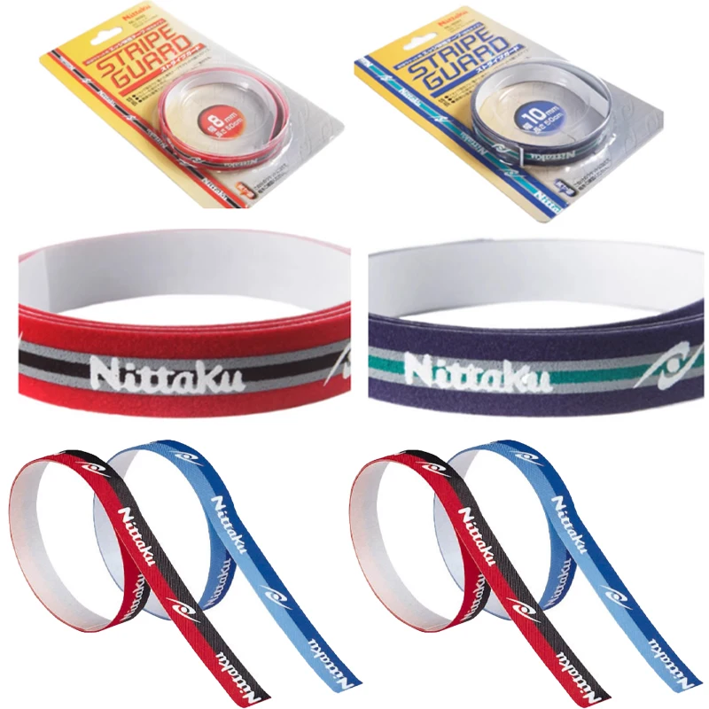 

NITAKU Wide Flocked Edge Protection Multi-color Rubber Edge Protection Table Tennis Racket Edge Tape Rubber Strip Genuine