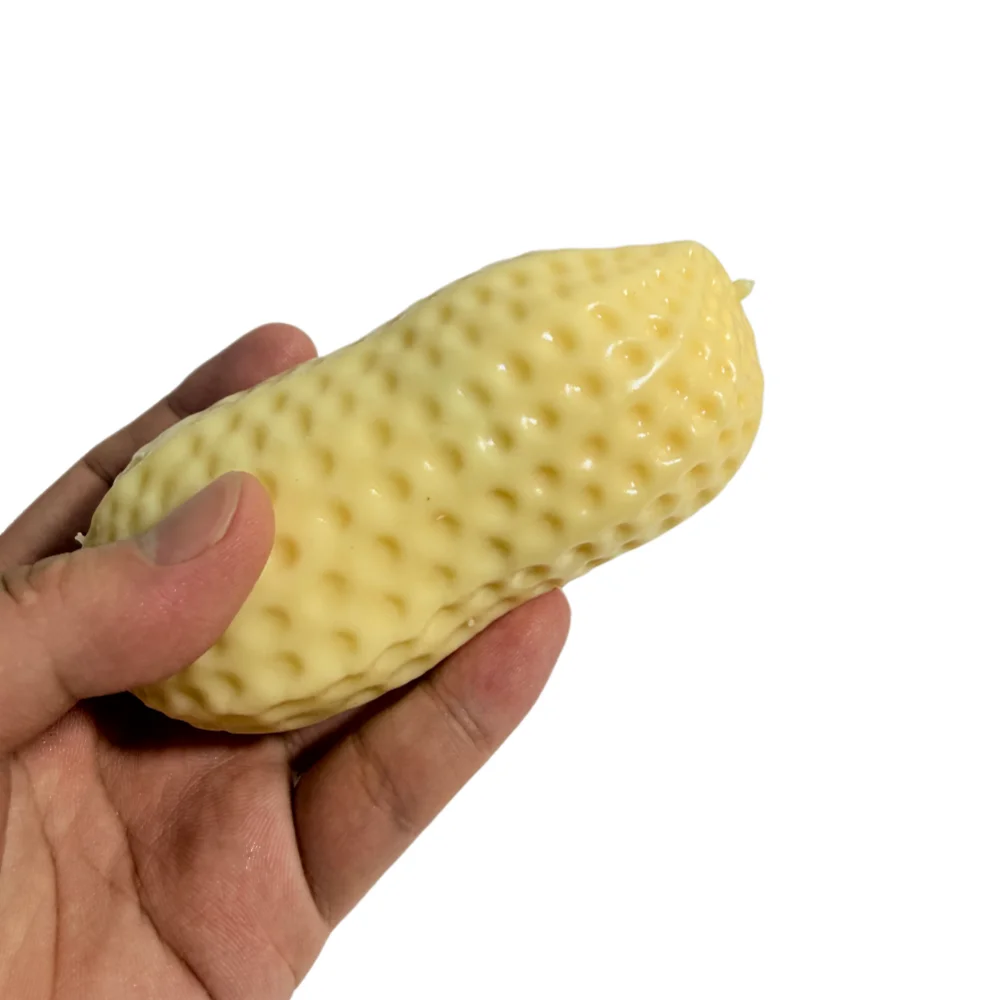 Erdnuss-Quetschball Knuspriges Stressabbau-Spielzeug Handgemachter Squeeze-Ball Butterweiches Gefühl Quetschspielzeug für Erwachsene Geschenk – Detail 2