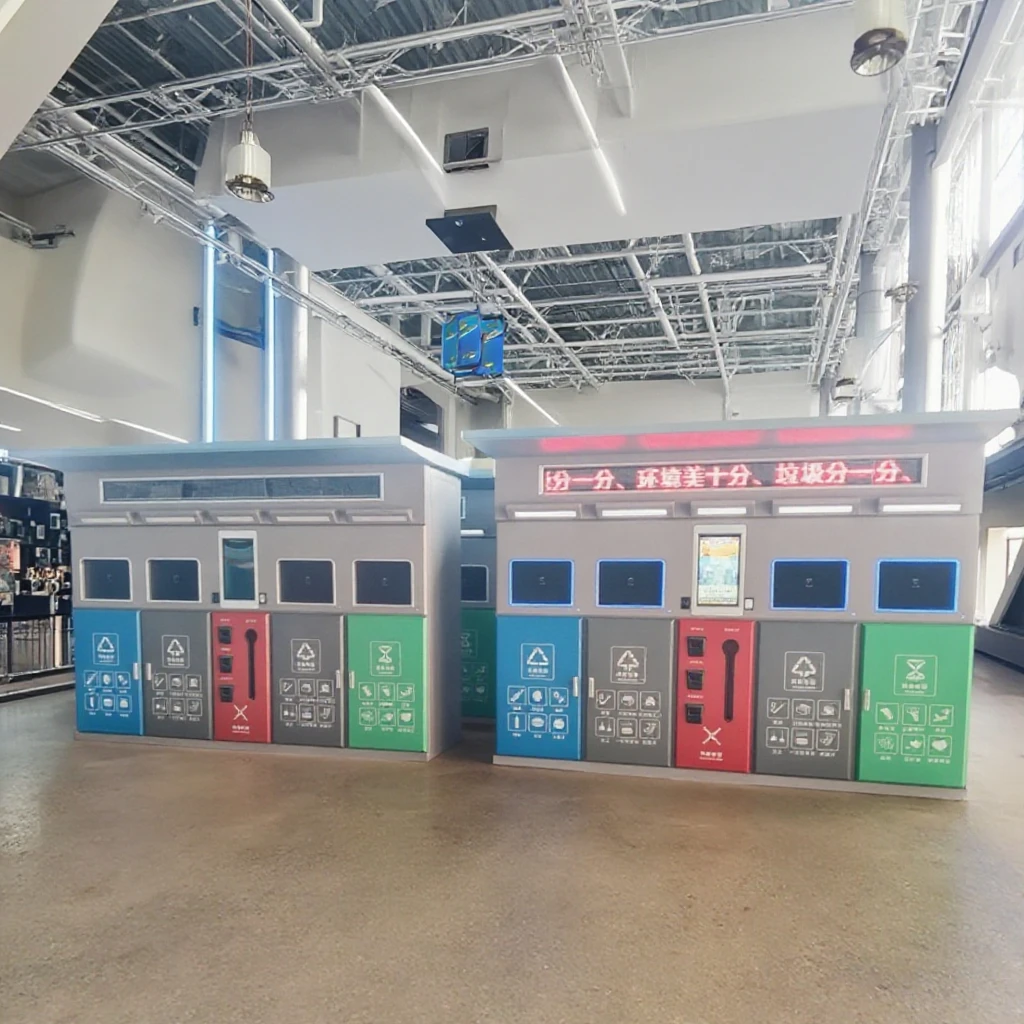 

Intelligent Trash Cans Public Sanitary Garbage Bin Intelligent Trash Can for Schools Community Shopping Malls Outdoor Indoor Use