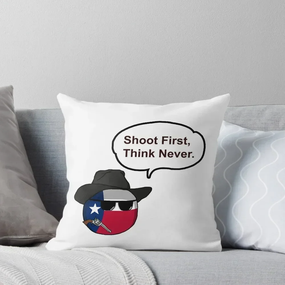 

Countryballs: Texas Throw Pillow Rectangular Cushion Cover Sofa Cushions Cover Decorative Cushion pillow