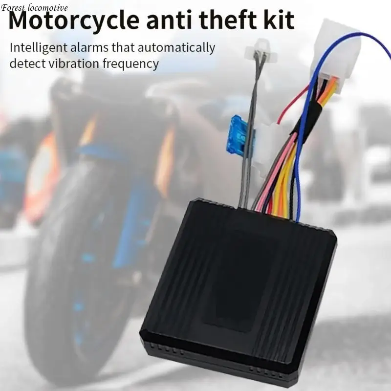 

Motorbike Security System Motorcycle Alarm System with Remote Controller Key 32GB